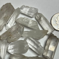 Clear Quartz Pieces - Mixed 50 Cents (Price Per Gram)