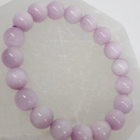 High Quality Kunzite Bracelet – 9mm or 10mm Beads