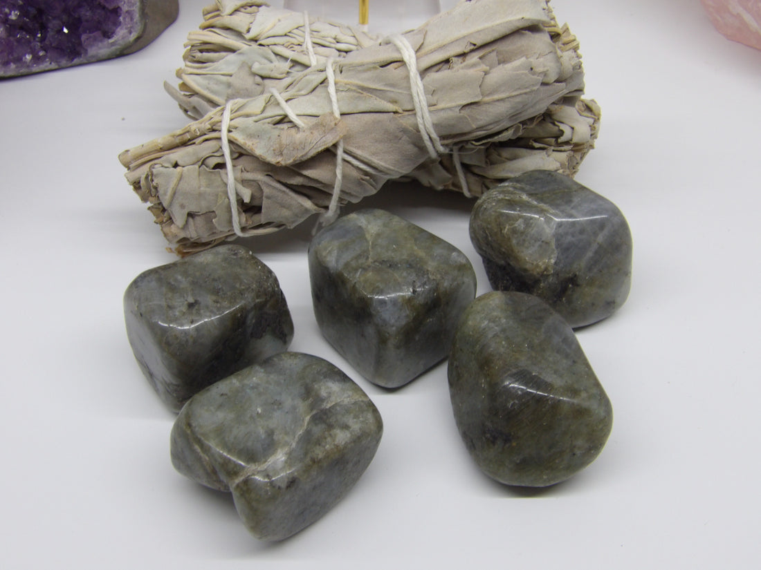 large labradorite piece