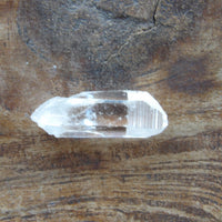 Lemurian quartz crystal selected for clarity and presence