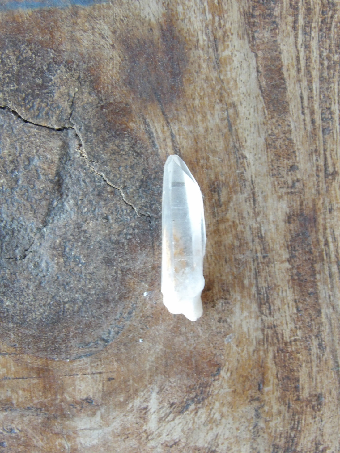One-of-a-kind Lemurian quartz crystal