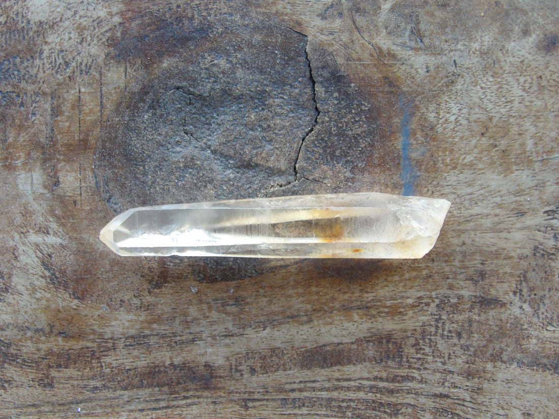 Lemurian quartz point photographed individually in Scottsdale AZ