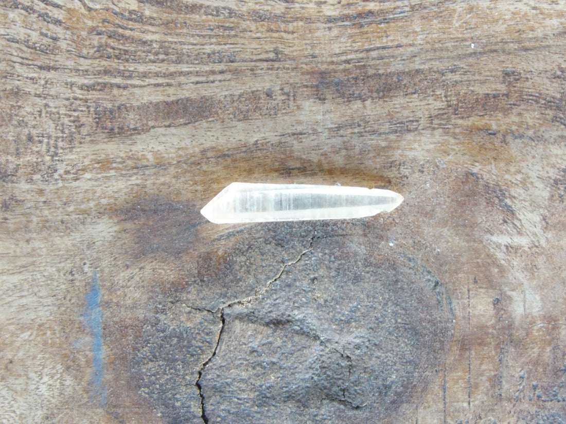 Natural Lemurian quartz crystal selected by Star Woman Crystals in Arizona