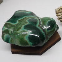 Malachite with Azurite Free form A