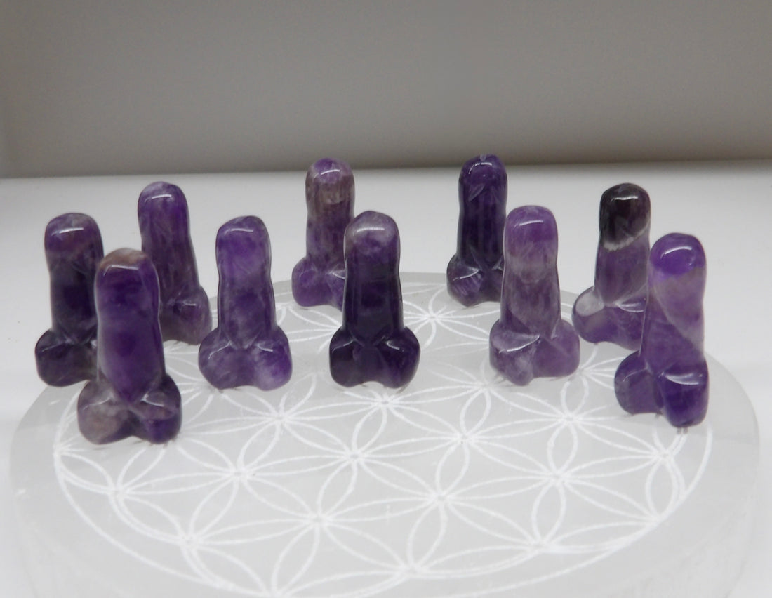 Amethyst Crystal novelty Carving