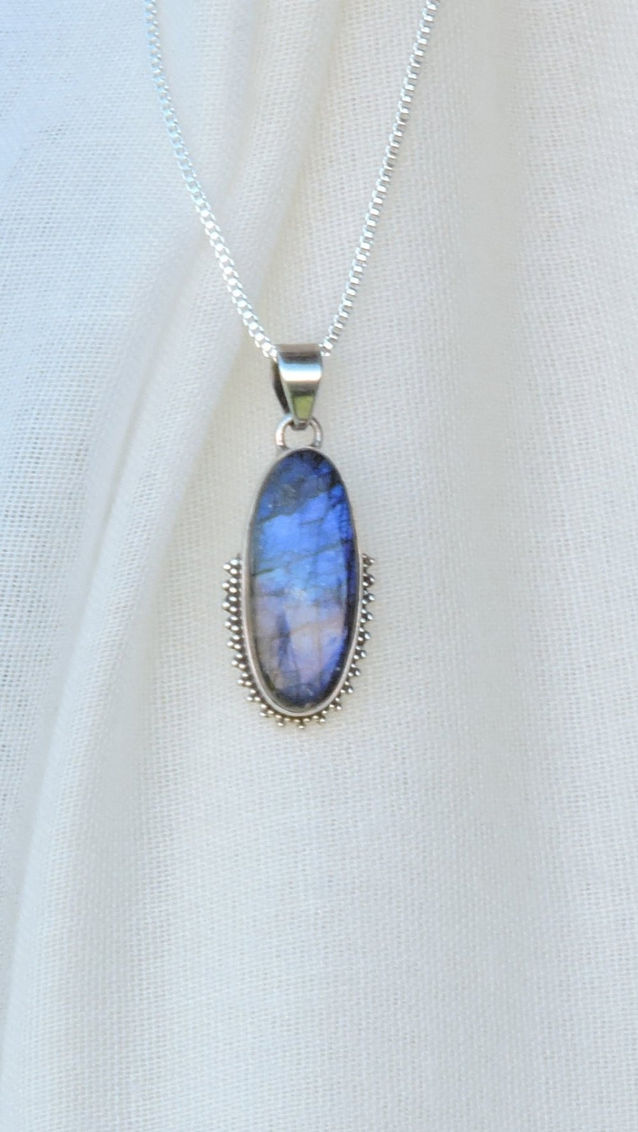 Narrow Oval Labradorite