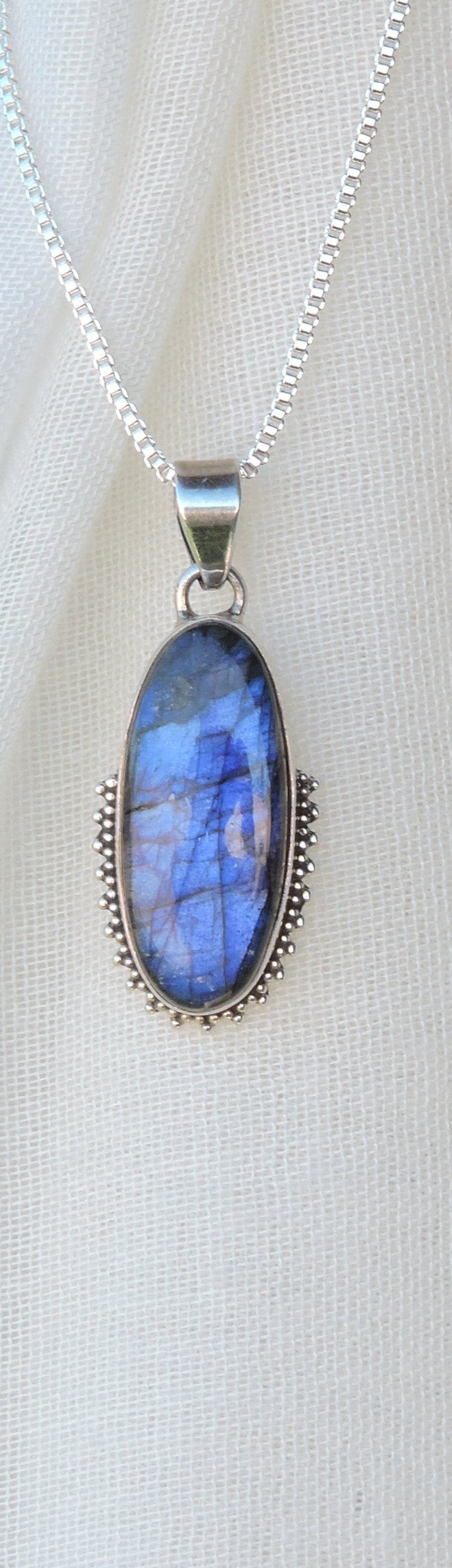 Narrow Oval Labradorite