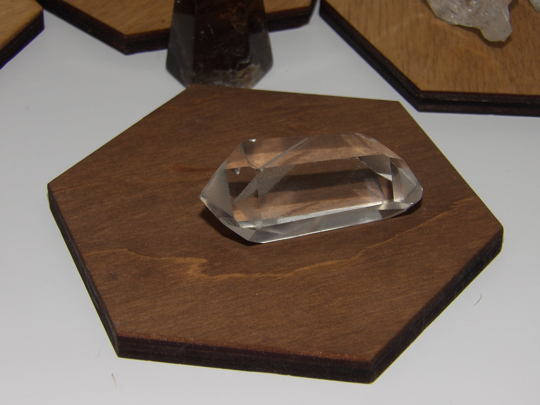 ✨ Double-Terminated Polished Phantom Quartz Points (2” & 3”)