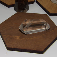 ✨ Double-Terminated Polished Phantom Quartz Points (2” & 3”)