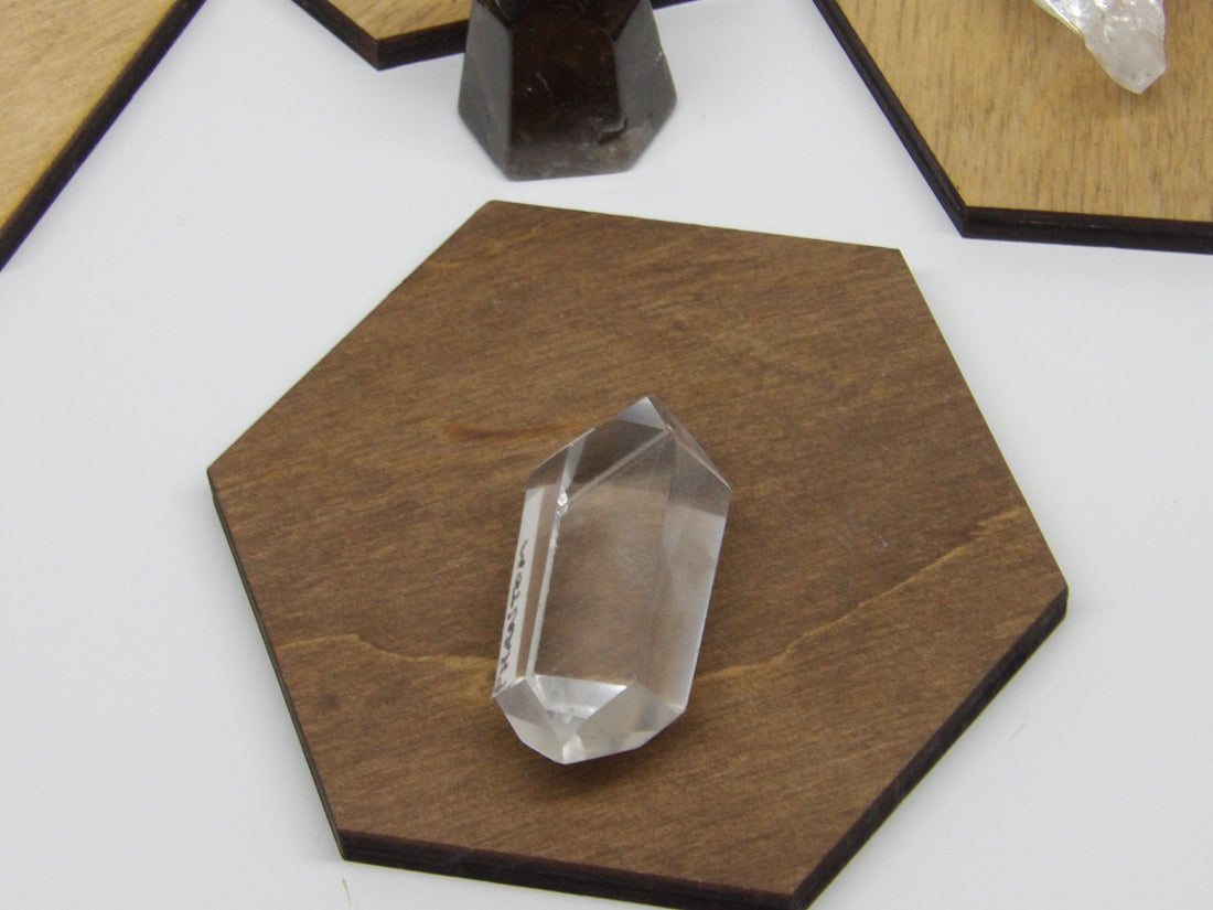 ✨ Double-Terminated Polished Phantom Quartz Points (2” & 3”)