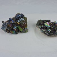 Rainbow Aura Quartz Clusters (Choose Your Crystal)