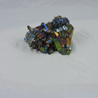 Rainbow Aura Quartz Clusters (Choose Your Crystal)