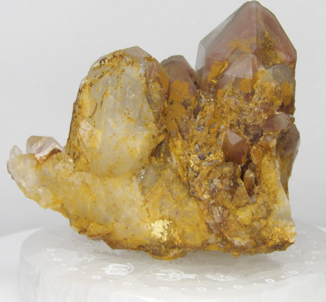 Red Hematoid Phantom Quartz | Choose Your Piece | Karoi, Mashonaland West, Zimbabwe