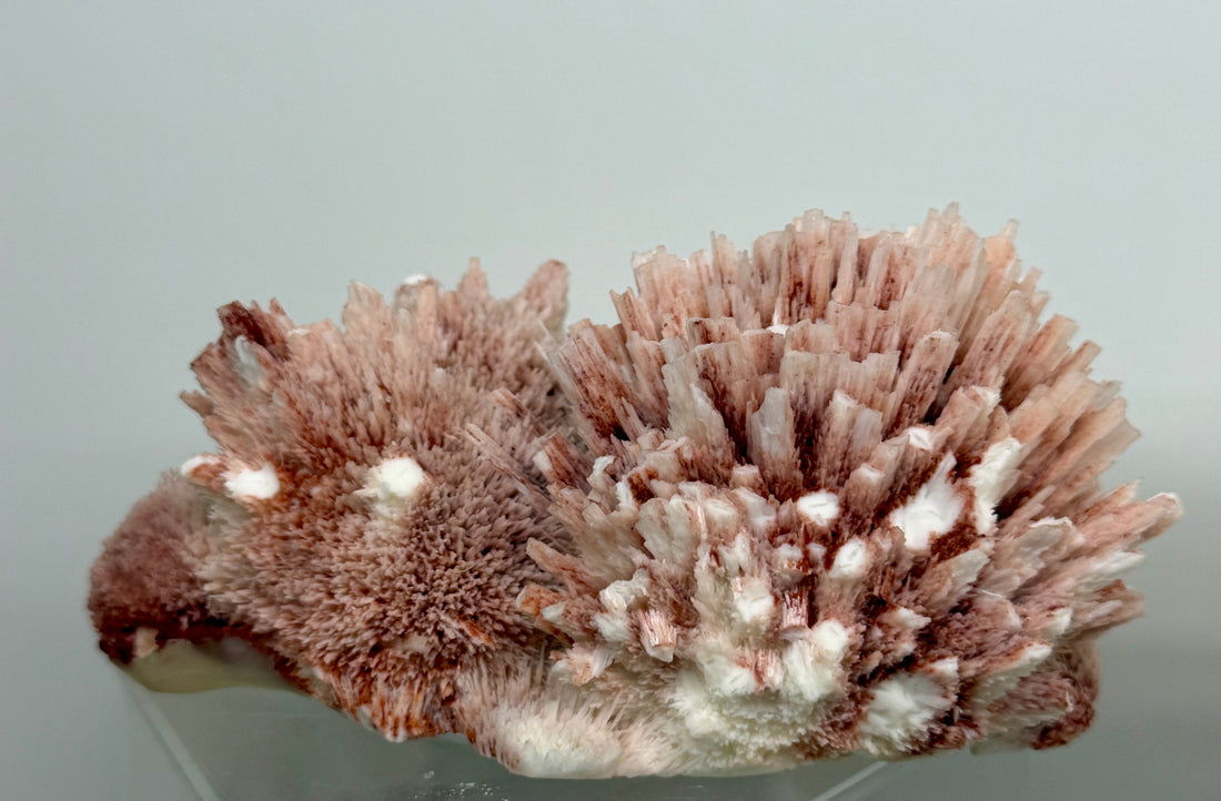 Red Mordenite Crystal Cluster – Aurangabad District, Maharashtra, India | 426g