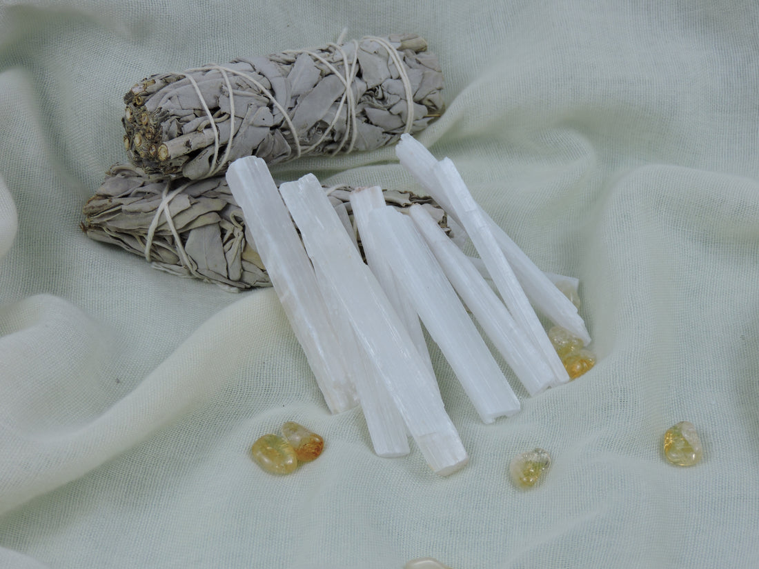 Selenite Rods (Price Per Piece)