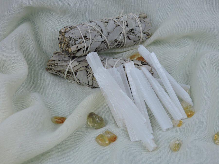 Selenite Rods (Price Per Piece)