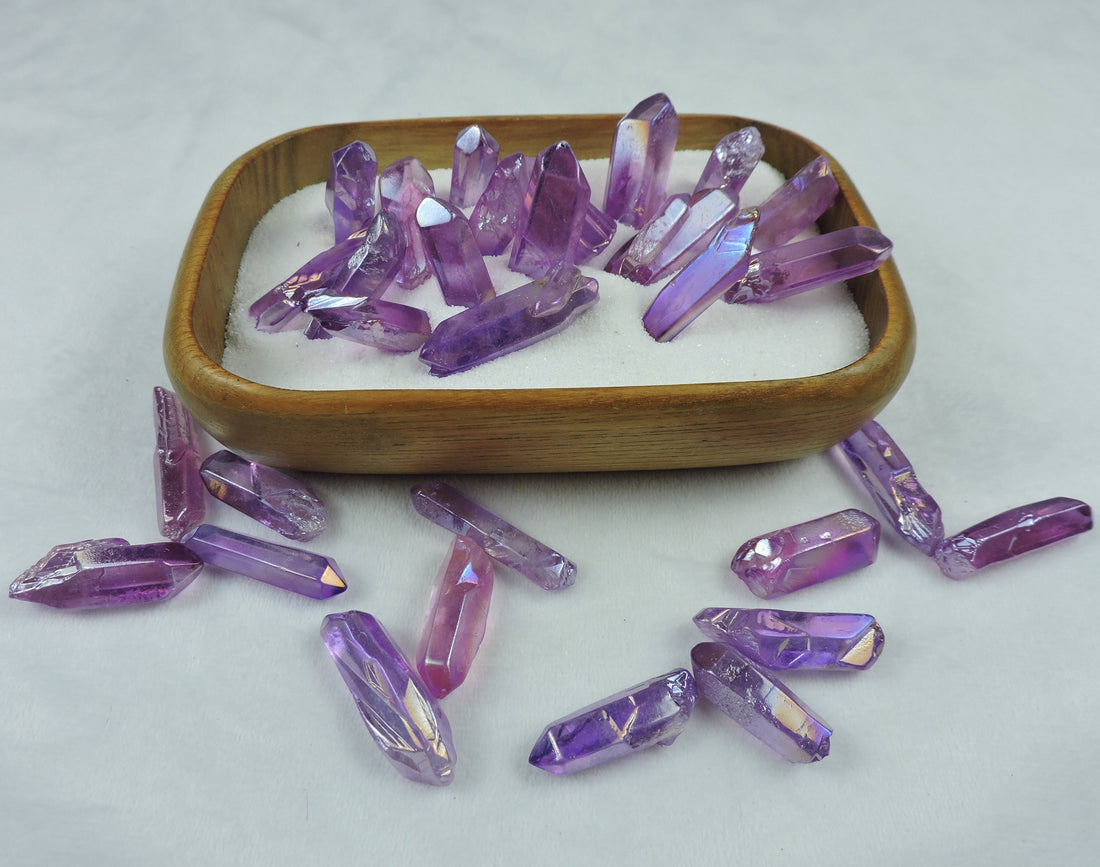 Rose Aura Quartz Points (Price Per Piece)