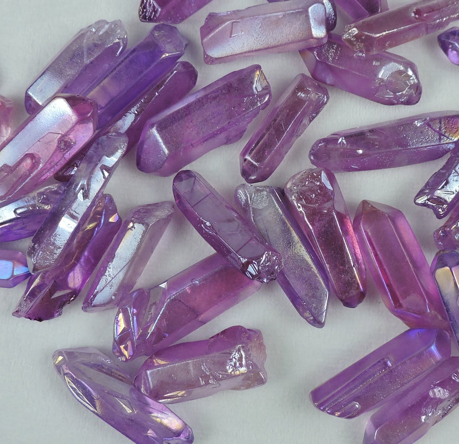 Rose Aura Quartz Points (Price Per Piece)