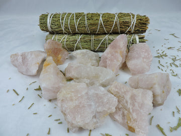 Rose Quartz Chunks - (Price Per Piece)