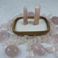 Rose Quartz Towers - Deep Pink  (50 - 80 grams) (Price Per Piece)-  From Madagascar