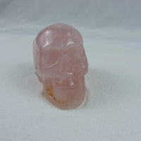 Rose Quartz Skull