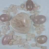 Rose Quartz Carved Trinket Bowl