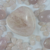 Rose Quartz Carved Trinket Bowl