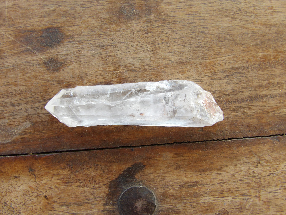 Self healing clear quartz point