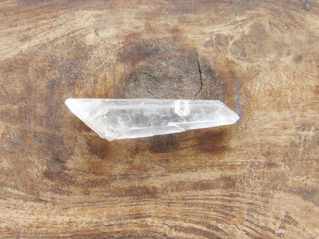Natural clear quartz point
