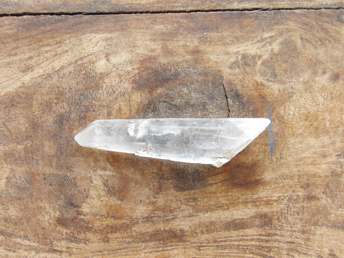Sedona Charged natural clear quartz point