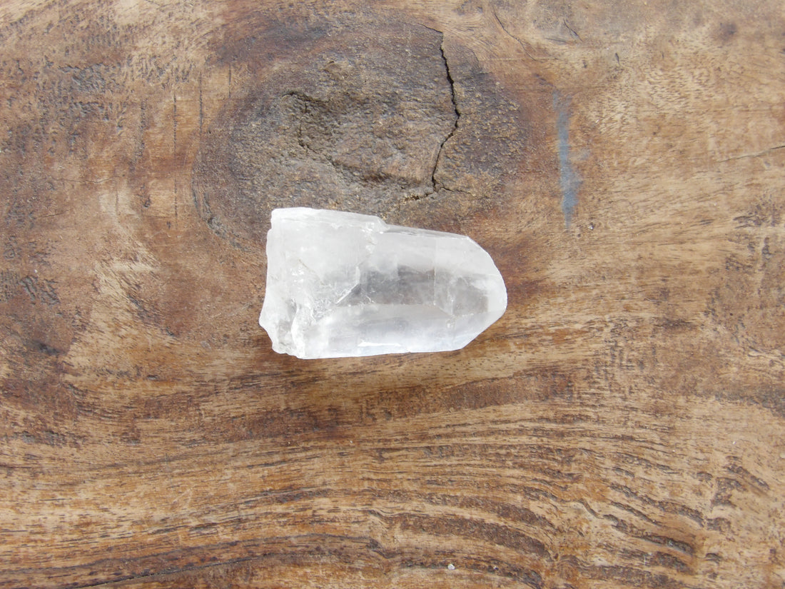 fat clear quartz point