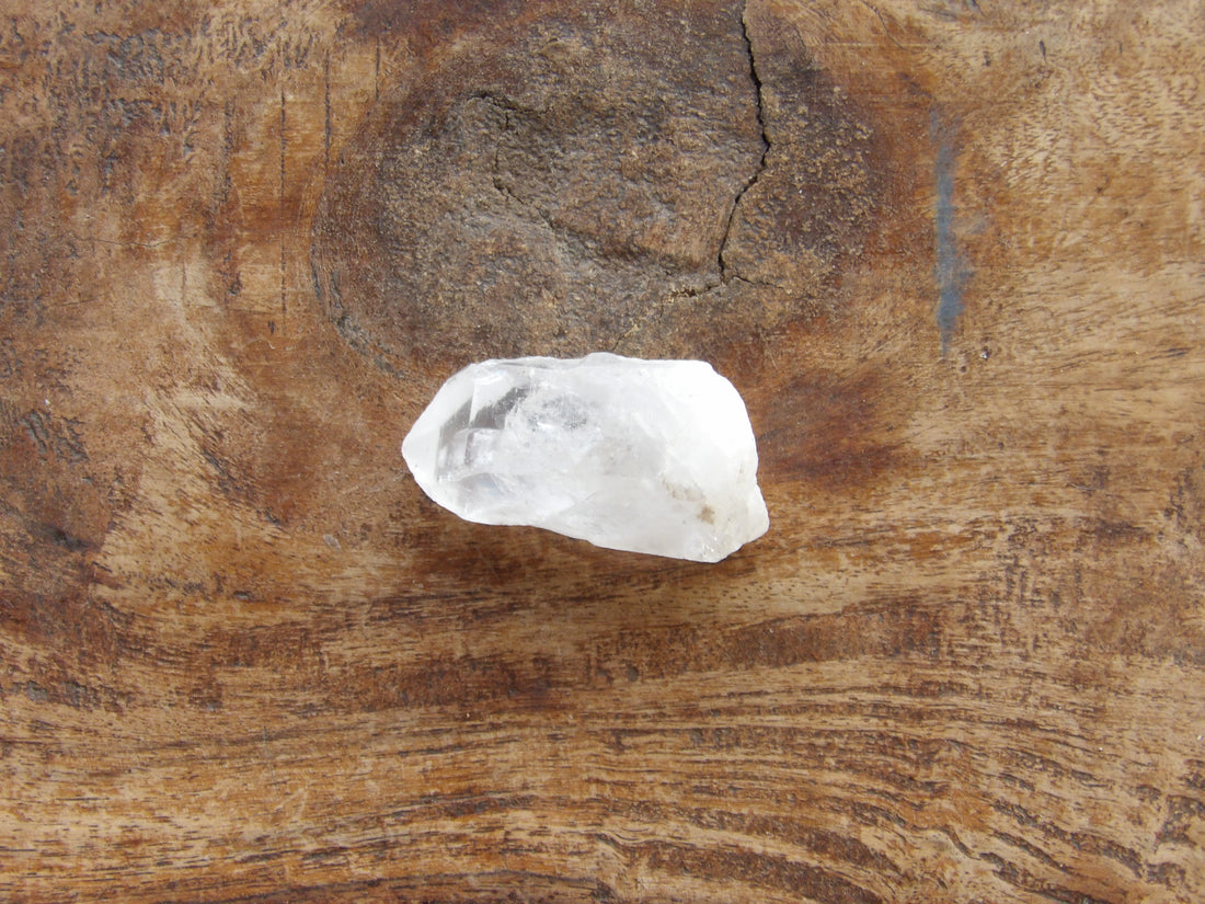 Fat clear quartz point 