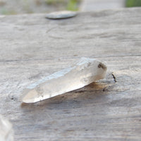 Self healed crystal point