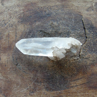Natural self healed crystal point