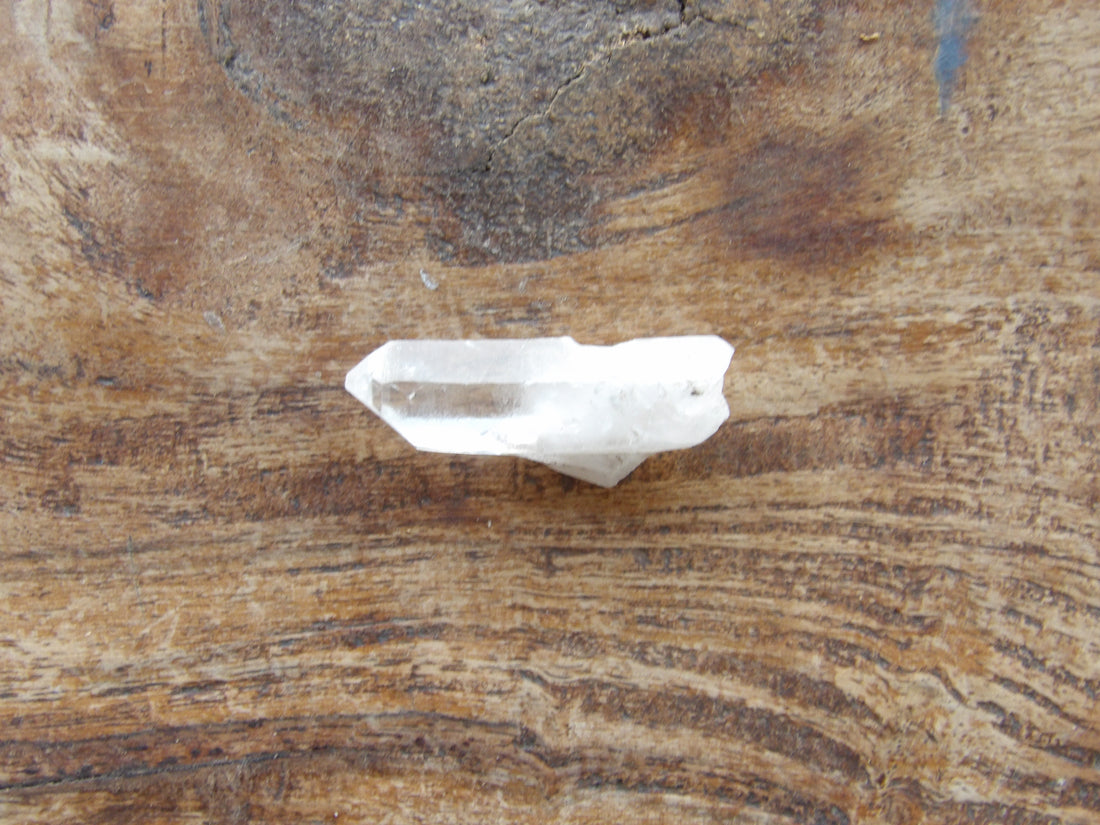 Natural clear quartz point Sedona charged 