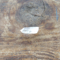 Raw clear quartz point with Sedona charge Series 4