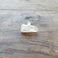 High vibration natural companion/ self healed clear quartz point Sedona charged
