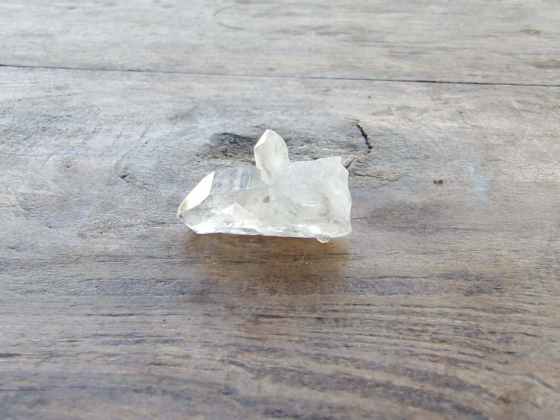 High vibration clear quartz point Sedona charged