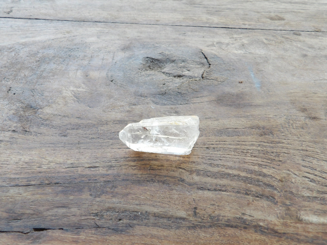 Clear quartz point metaphysical crystal Series 4