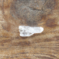 Raw clear quartz point grounding and amplification stone
