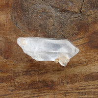 Clear quartz crystal point for intention setting