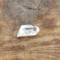 Clear quartz crystal point for intention setting- charged in Sedona