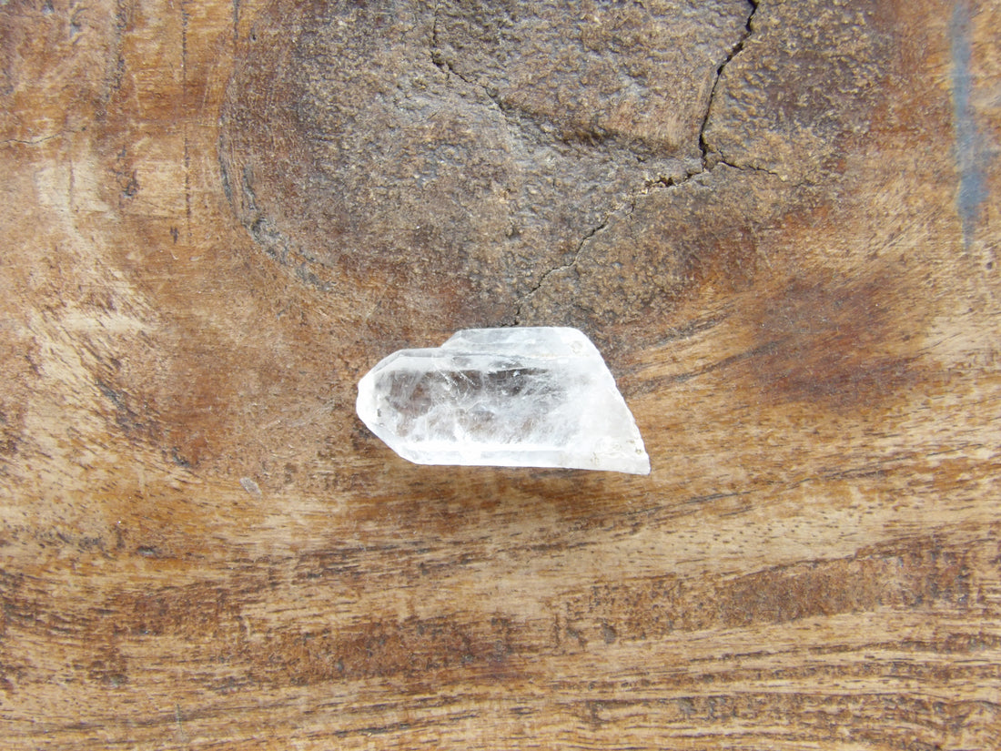 companion Sedona Charged Clear Quartz point 