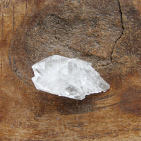 Natural clear quartz point for meditation Sedona charged