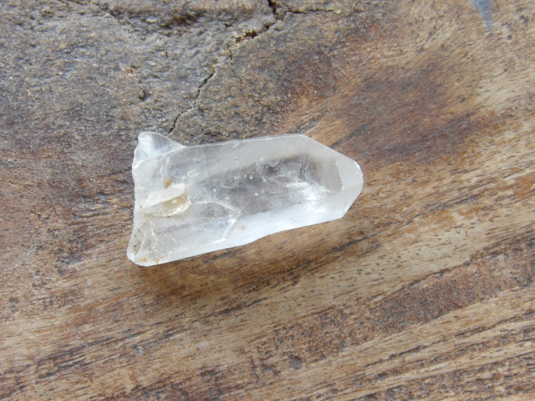 Sedona Charged natural raw Clear Quartz point 
