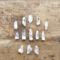 Sedona Charged Clear Quartz Points — Series VI