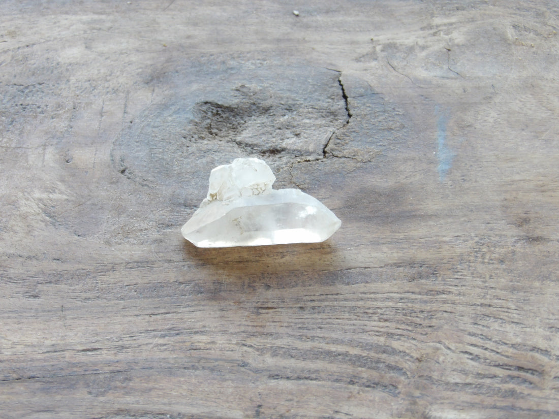 Natural clear quartz point