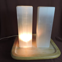 Selenite Lamp 10" Tall (Price Per Piece)