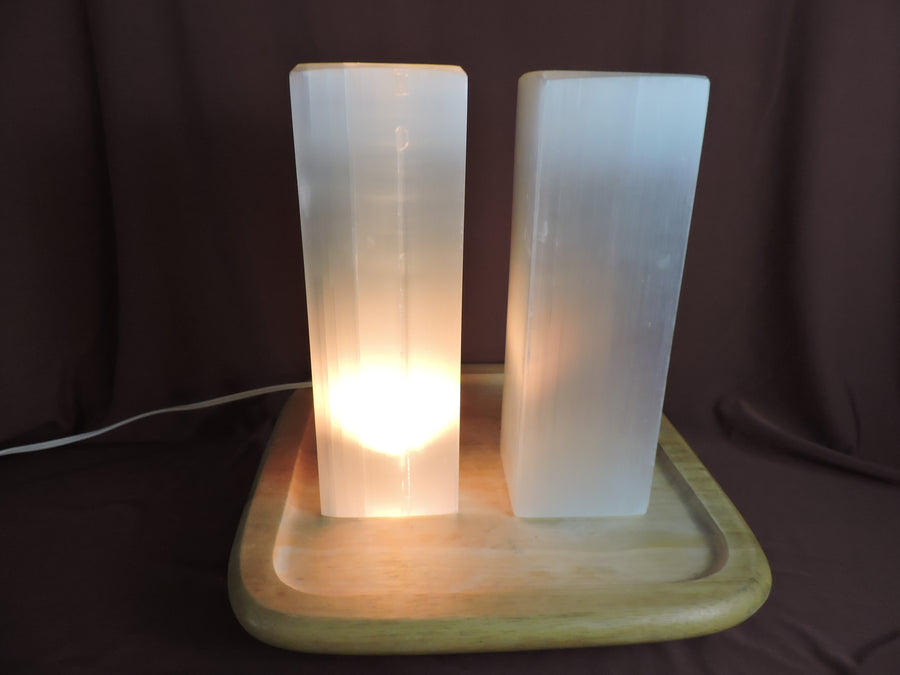 Selenite Lamp 10" Tall (Price Per Piece)