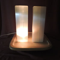 Selenite Lamp 10" Tall (Price Per Piece)